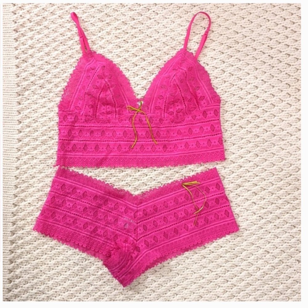 La Senza Bralette and Cheeky Bottom